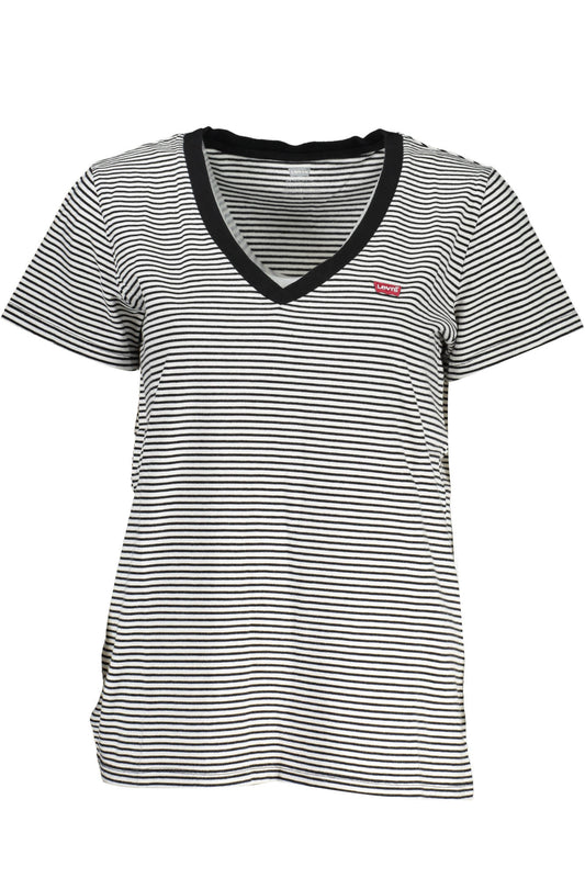 ЧЕРНА ДАМСКА ТЕНИСКА С КЪС РЪКАВ LEVI&#39;S-0
