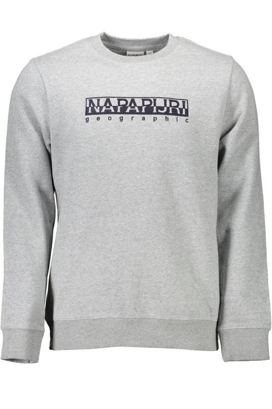 NAPAPIJRI СУИТШИТ БЕЗ ЦИП МЪЖКИ СИВ