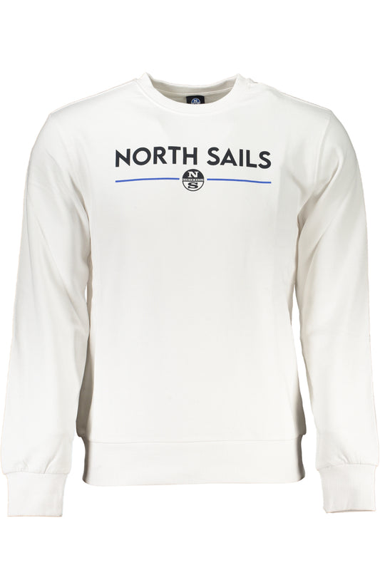 МЪЖКИ БЯЛ СУИТШЪТ БЕЗ ЦИП NORTH SAILS-0