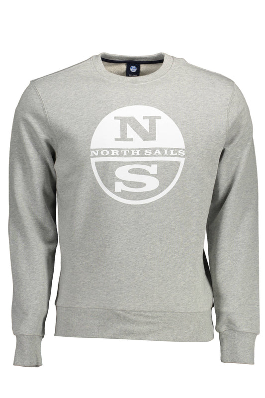 СУИТШИТ NORTH SAILS БЕЗ ЦИП МЪЖ СИВ