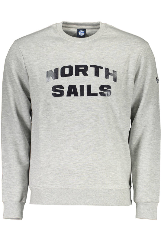 СУИТШЪР NORTH SAILS БЕЗ ЦИП МЪЖКИ СИВ