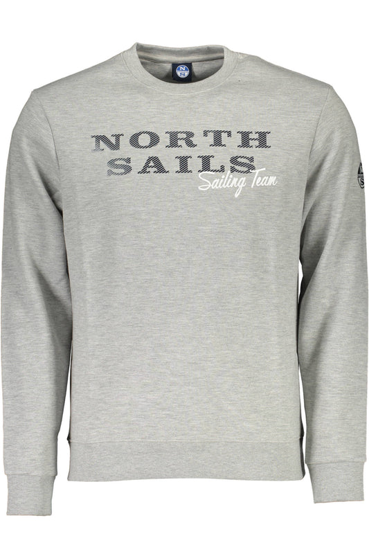 СУИТШЪР NORTH SAILS БЕЗ ЦИП МЪЖКИ СИВ