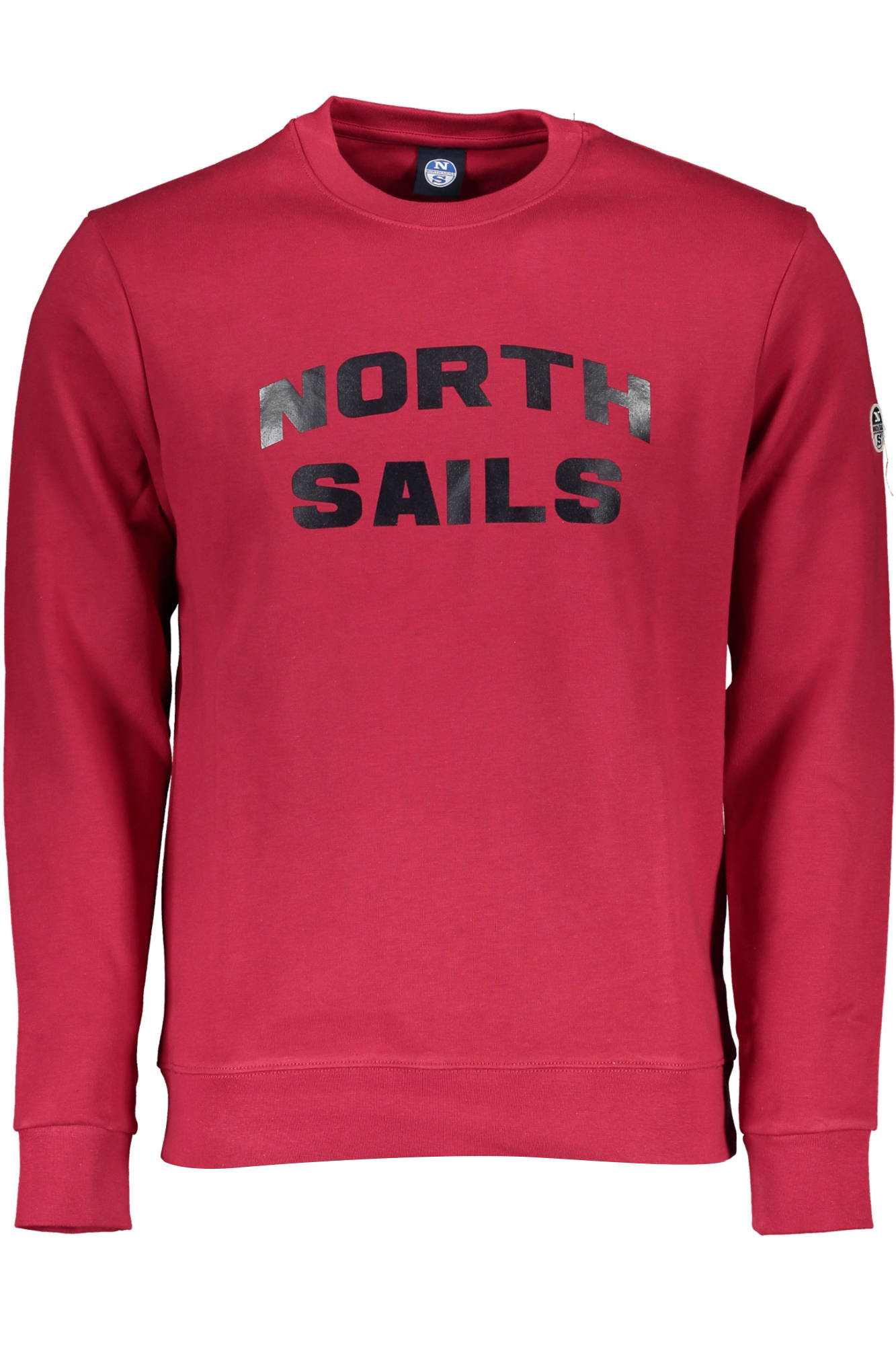 СУИТШЪР NORTH SAILS БЕЗ ЦИП МЪЖКИ ЧЕРВЕН