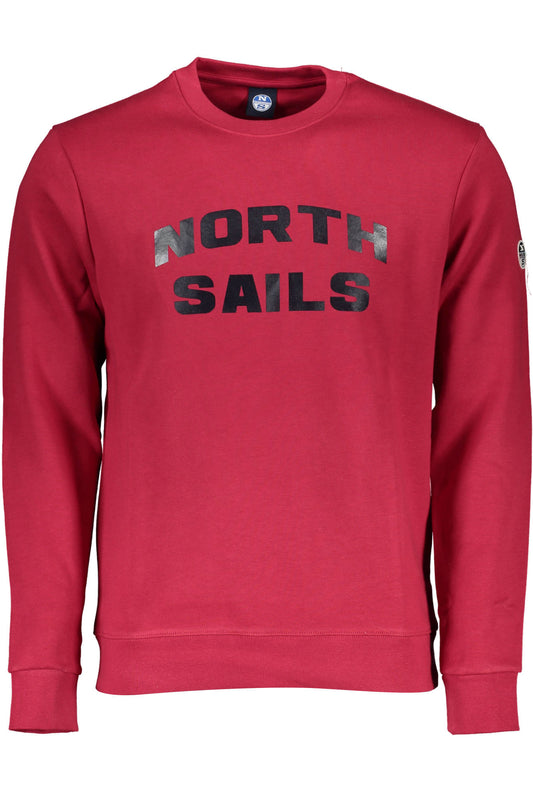 СУИТШЪР NORTH SAILS БЕЗ ЦИП МЪЖКИ ЧЕРВЕН