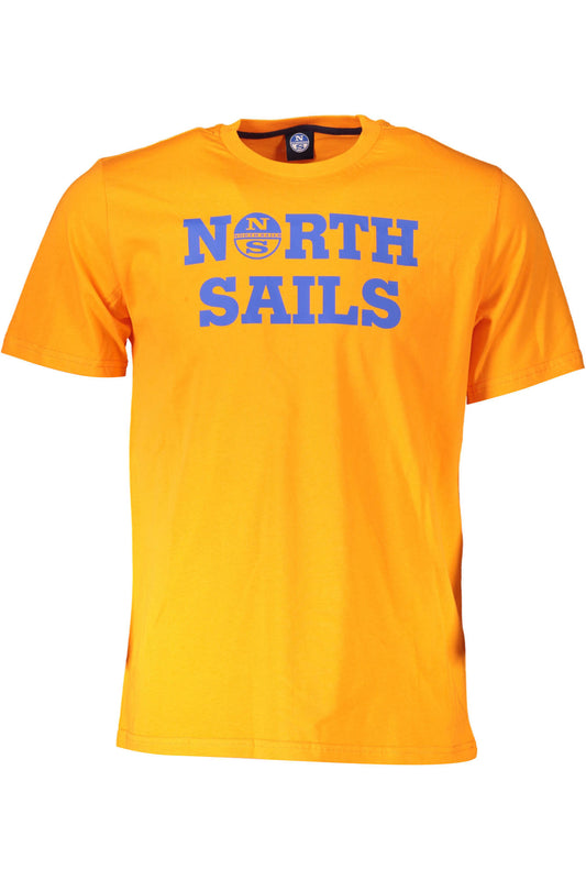 МЪЖКА ТЕНИСКА С КЪС РЪКАВ NORTH SAILS ORANGE