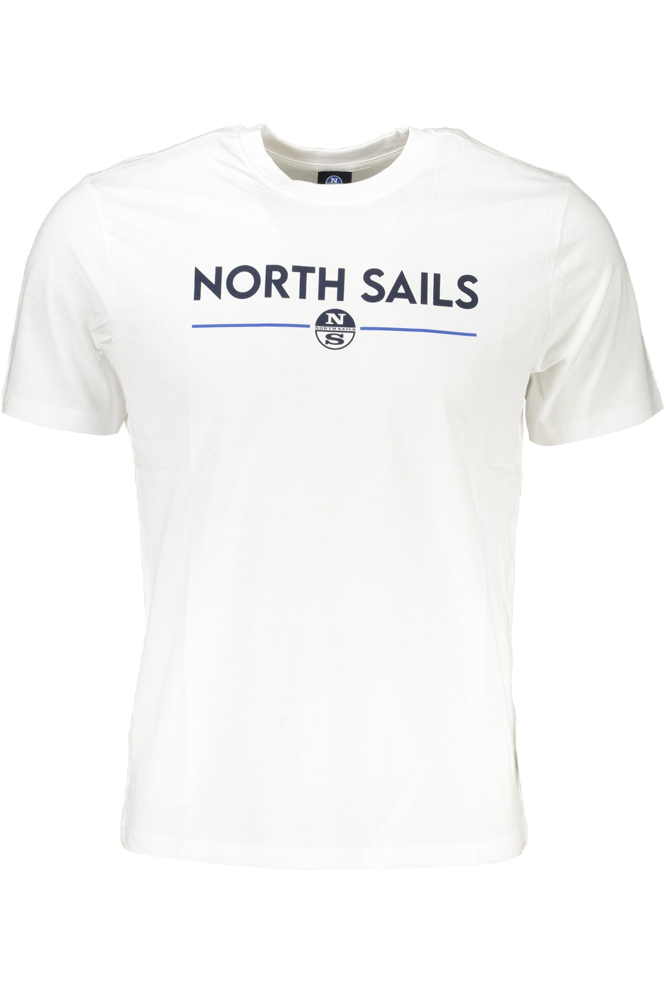 МЪЖКА ТЕНИСКА С КЪС РЪКАВ NORTH SAILS БЯЛА-0