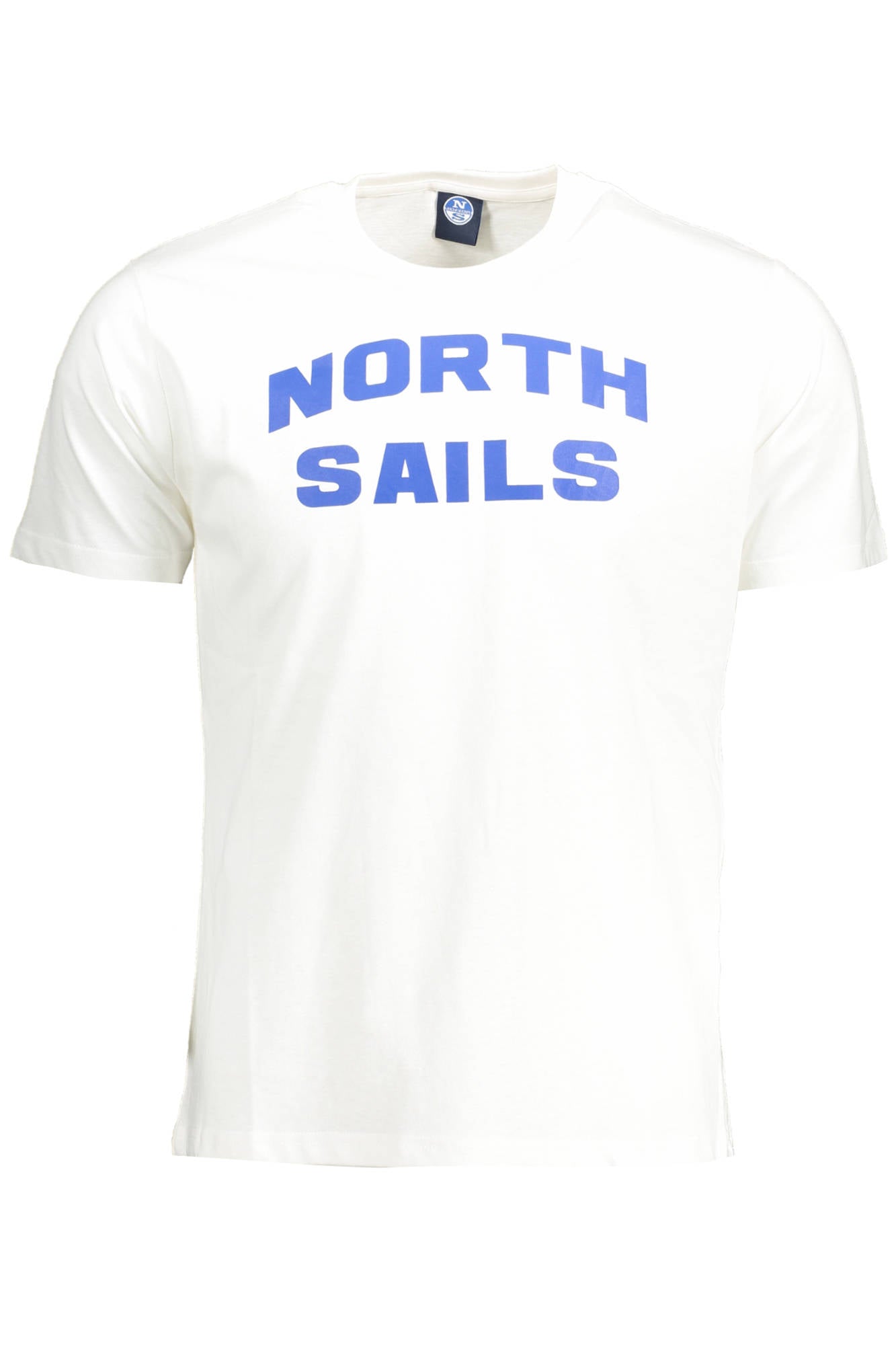 БЯЛА МЪЖКА ТЕНИСКА С КЪС РЪКАВ NORTH SAILS
