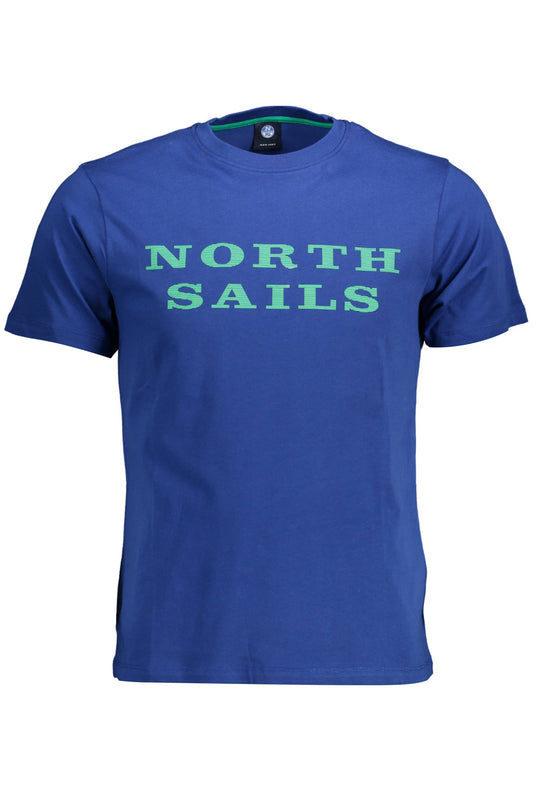 МЪЖКА ТЕНИСКА С КЪС РЪКАВ NORTH SAILS СИНЯ
