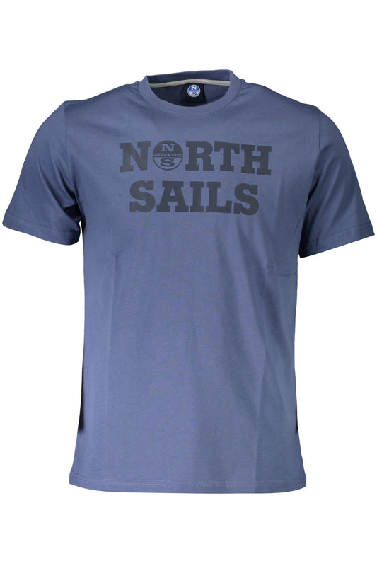 МЪЖКА ТЕНИСКА С КЪС РЪКАВ NORTH SAILS СИНЯ