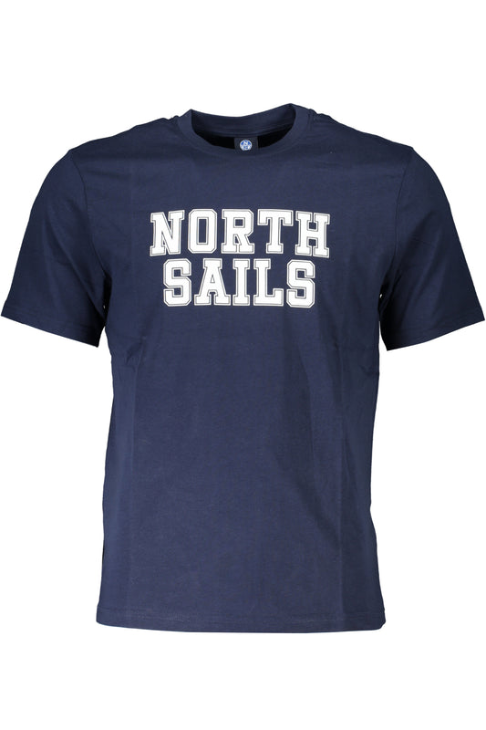 МЪЖКА ТЕНИСКА С КЪС РЪКАВ NORTH SAILS СИНЯ-0