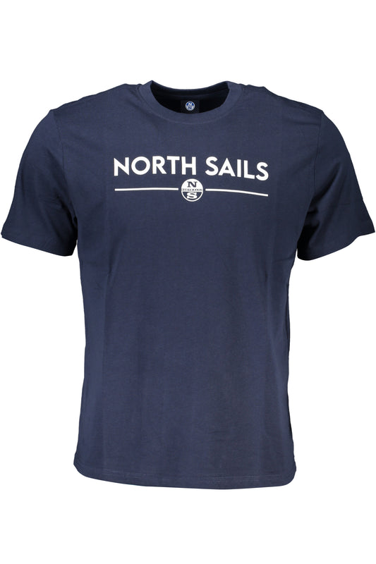 МЪЖКА ТЕНИСКА С КЪС РЪКАВ NORTH SAILS СИНЯ-0