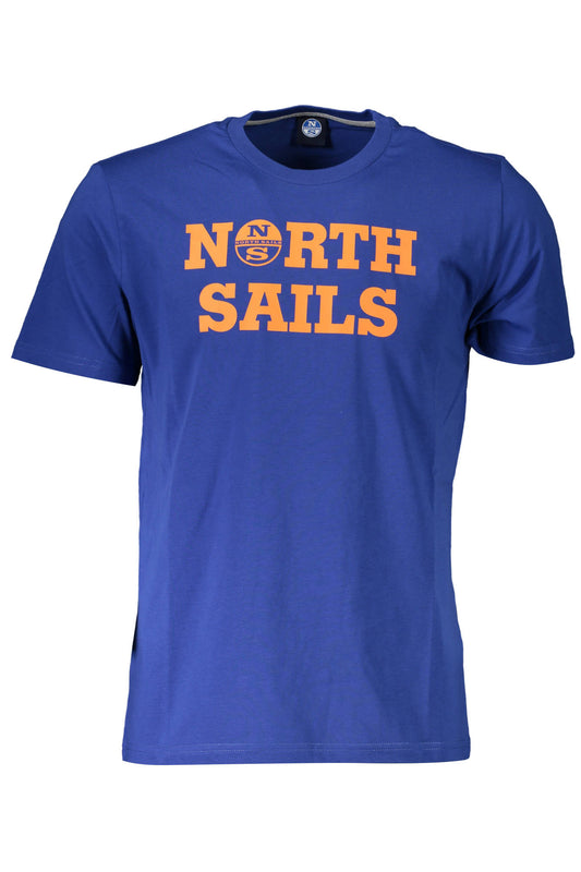 МЪЖКА ТЕНИСКА С КЪС РЪКАВ NORTH SAILS СИНЯ