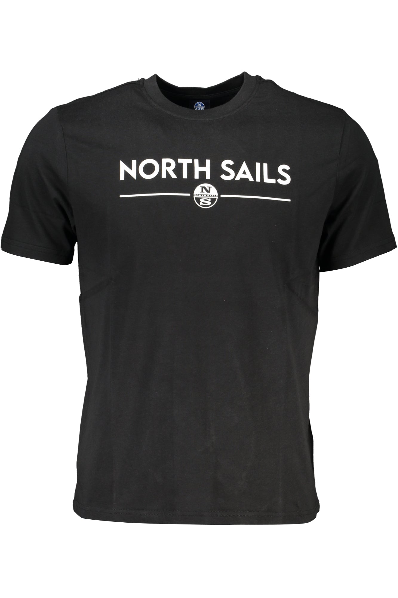 МЪЖКА ТЕНИСКА С КЪС РЪКАВ NORTH SAILS ЧЕРНА-0