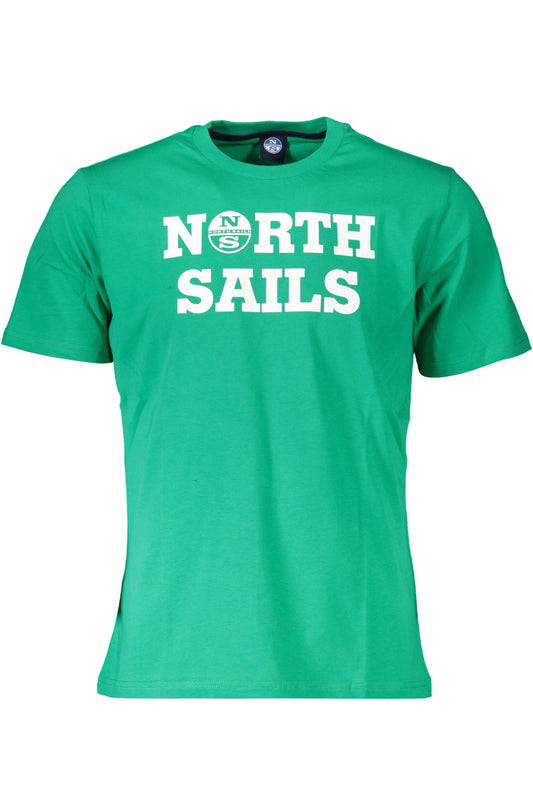 ТЕНИСКА NORTH SAILS С КЪС РЪКАВ МЪЖКО ЗЕЛЕНО