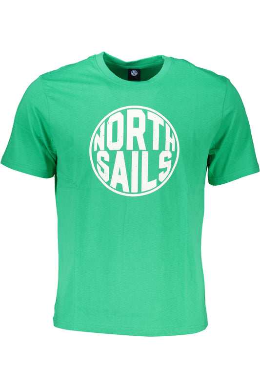 МЪЖКА ТЕНИСКА С КЪС РЪКАВ NORTH SAILS GREEN-0