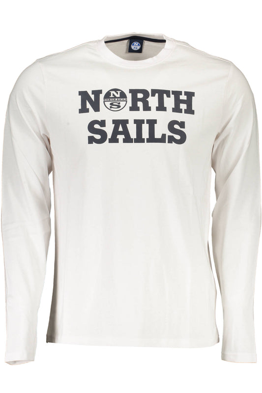 NORTH SAILS ТЕНИСКА С ДЪЛЪГ РЪКАВ МЪЖКА БЯЛА