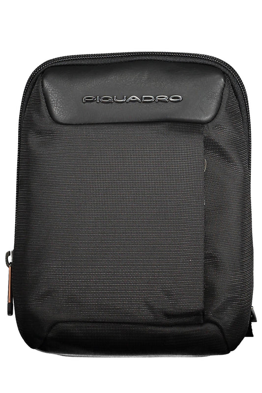 PIQUADRO ЧЕРНА МЪЖКА ЧАНТА ПРЕЗ РАМО-0