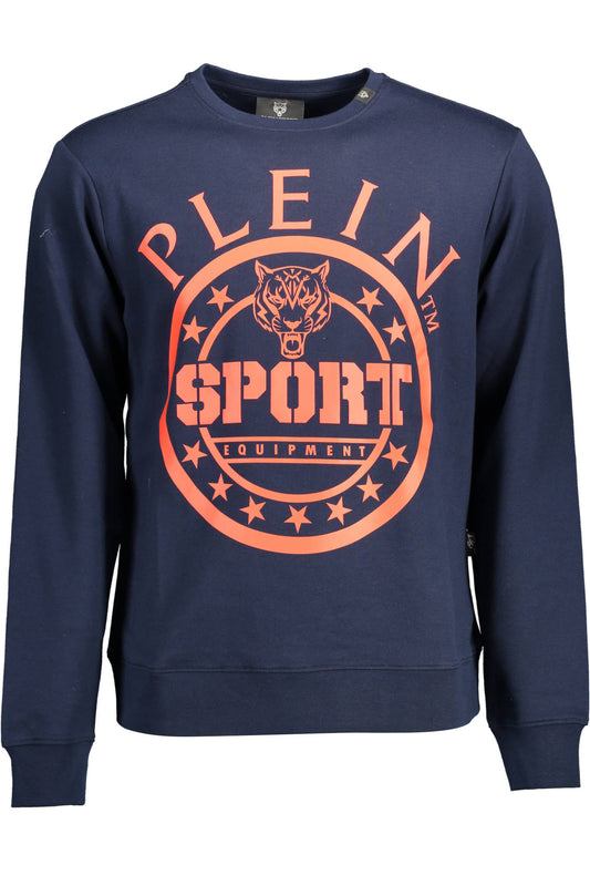 PLEIN SPORT СУИТШИТ БЕЗ ЦИП МЪЖКИ СИН