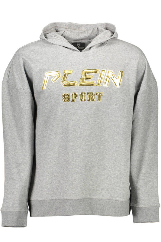 PLEIN SPORT СУИТШИТ БЕЗ ЦИП МЪЖКИ СИВ