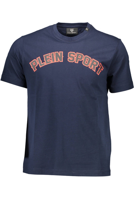 МЪЖКА ТЕНИСКА С КЪС РЪКАВ PLEIN SPORT СИНЯ