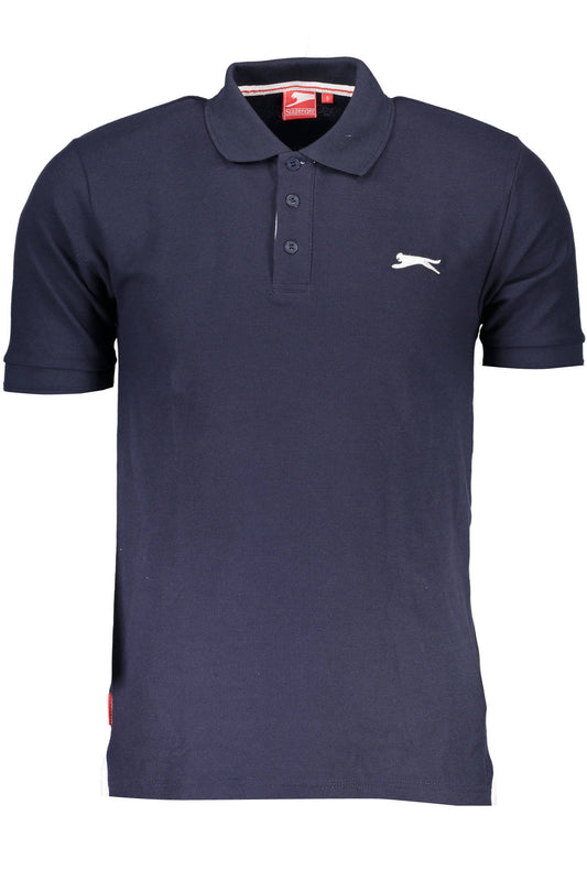 ПОЛО РИЗА С КЪС РЪКАВ SLAZENGER МЪЖКА СИНЯ