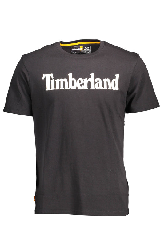 МЪЖКА ТЕНИСКА С КЪС РЪКАВ TIMBERLAND ЧЕРНА
