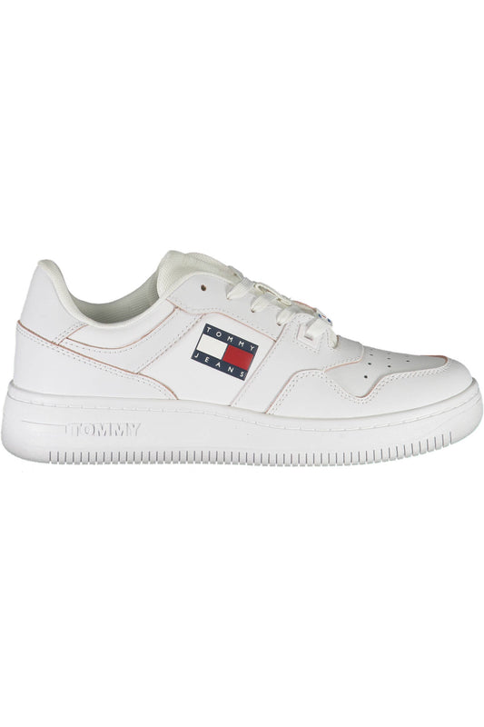 БЕЛИ ДАМСКИ СПОРТНИ ОБУВКИ TOMMY HILFIGER-0
