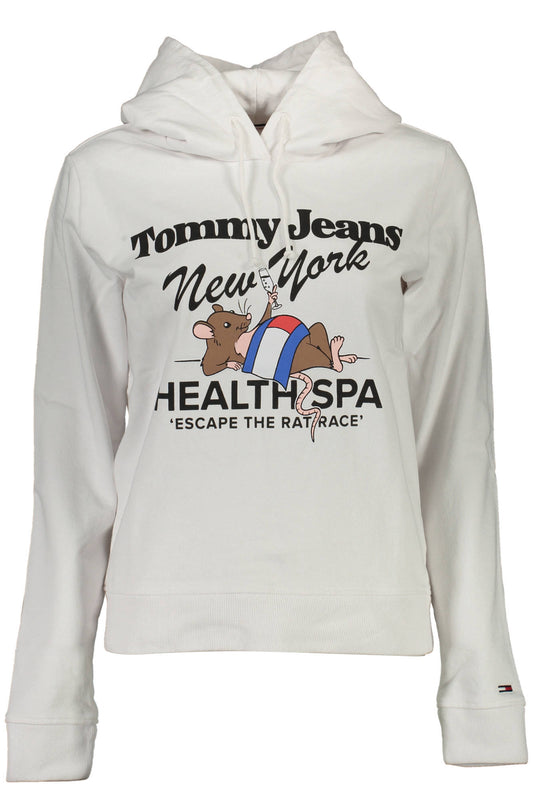 TOMMY HILFIGER ДАМСКИ БЯЛ СУИТШЪР БЕЗ ЦИП