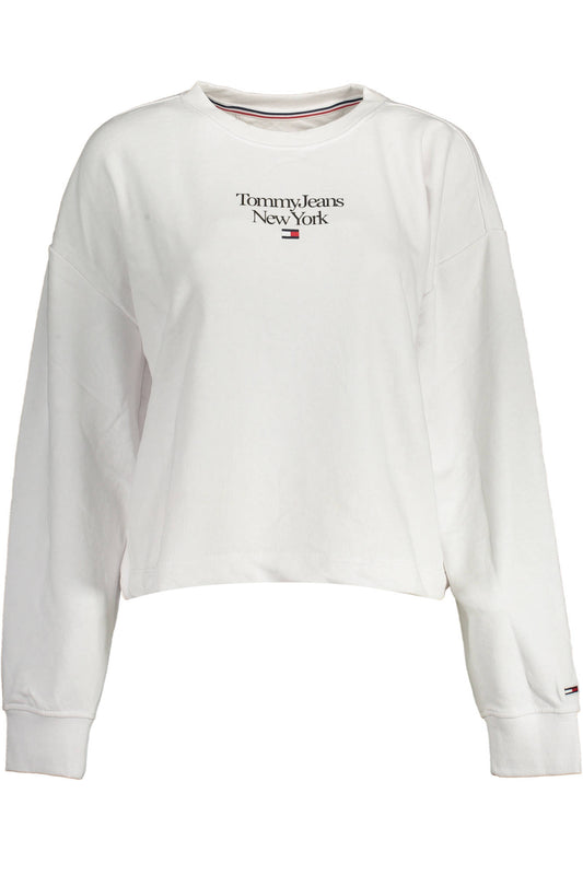 TOMMY HILFIGER ДАМСКИ БЯЛ СУИТШЪР БЕЗ ЦИП