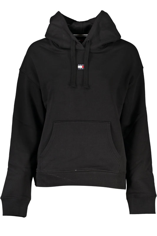 TOMMY HILFIGER ДАМСКИ СУИТШЪТ БЕЗ ЦИП ЧЕРЕН-0