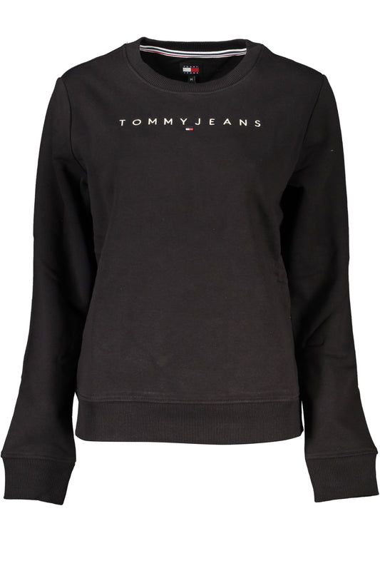 TOMMY HILFIGER ДАМСКИ СУИТШЪТ БЕЗ ЦИП ЧЕРЕН-0