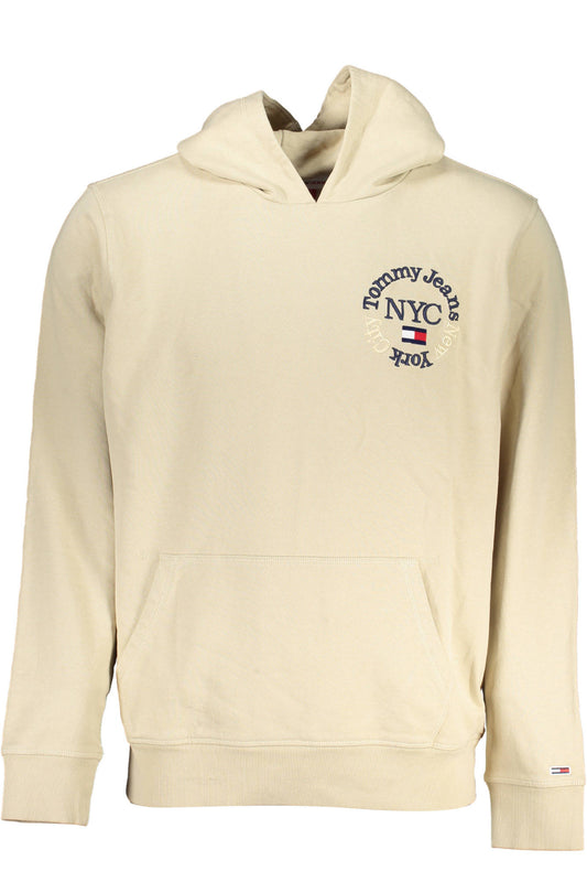 TOMMY HILFIGER СУИТШЪР БЕЗ ЦИП МЪЖКИ БЕЖОВ-0