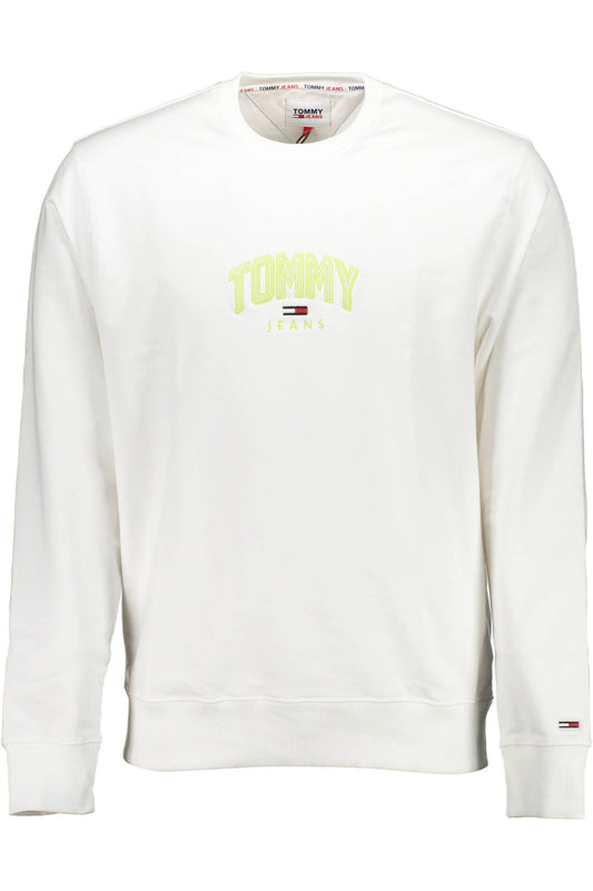 СУИТШИТ НА TOMMY HILFIGER БЕЗ ЦИП МЪЖ БЯЛ