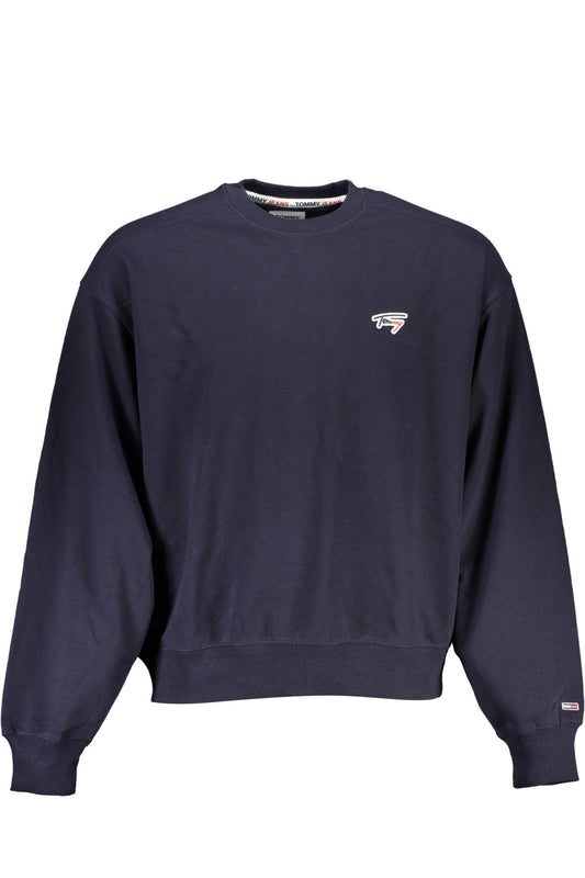 TOMMY HILFIGER МЪЖКИ СИН СУИТШЪТ БЕЗ ЦИП-0
