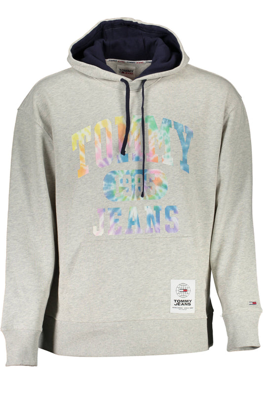 СУИТШИТ НА TOMMY HILFIGER БЕЗ ЦИП МЪЖ СИВ