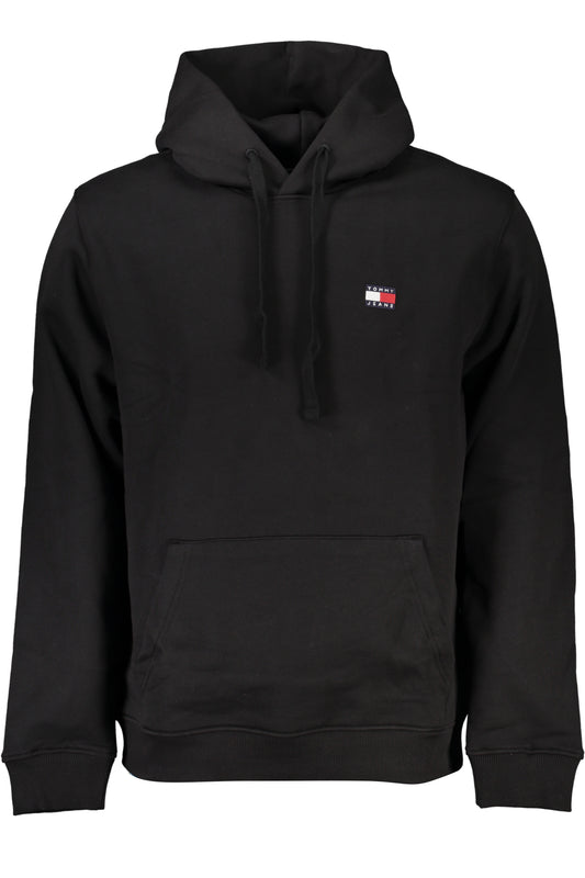 TOMMY HILFIGER МЪЖКИ ЧЕРЕН СУИТШЪТ БЕЗ ЦИП-0