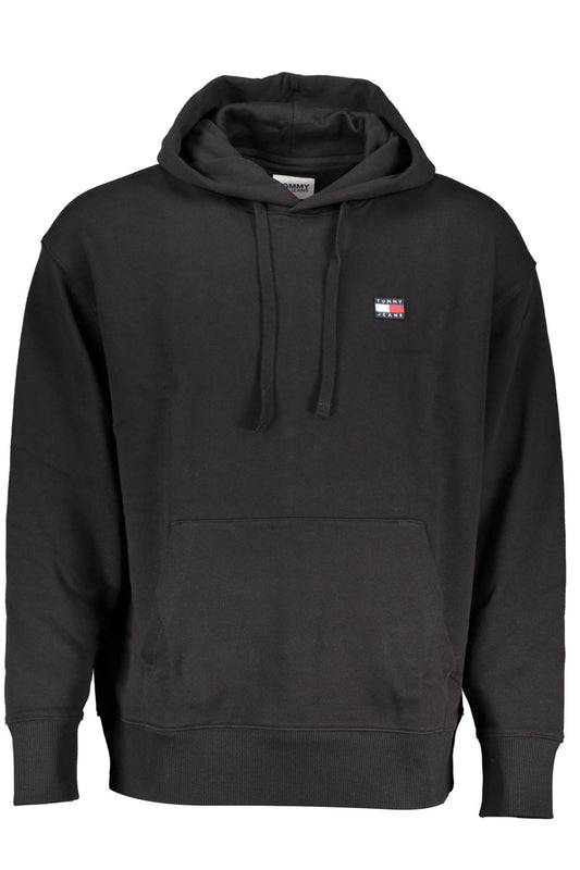 TOMMY HILFIGER МЪЖКИ ЧЕРЕН СУИТШЪТ БЕЗ ЦИП-0