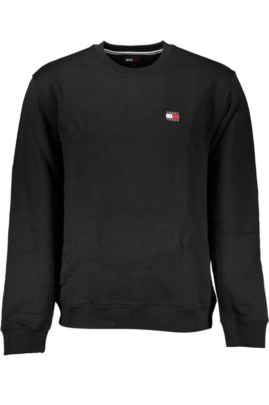 TOMMY HILFIGER МЪЖКИ ЧЕРЕН СУИТШЪТ БЕЗ ЦИП-0