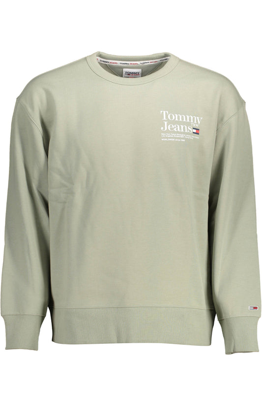 TOMMY HILFIGER СУИТШЪР БЕЗ ЦИП МЪЖКИ ЗЕЛЕН