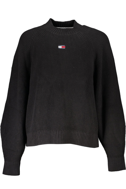 TOMMY HILFIGER ДАМСКИ ЧЕРЕН ПУЛОВЕР-0