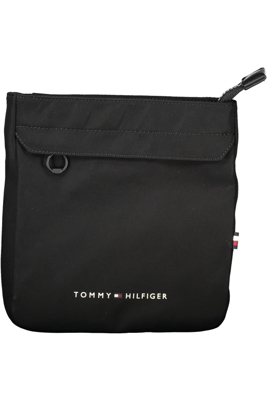 TOMMY HILFIGER МЪЖКА ЧАНТА ПРЕЗ РАМО ЧЕРНА-0