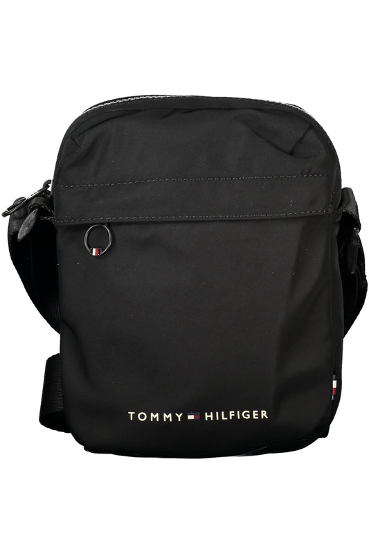 TOMMY HILFIGER МЪЖКА ЧАНТА ПРЕЗ РАМО ЧЕРНА-0
