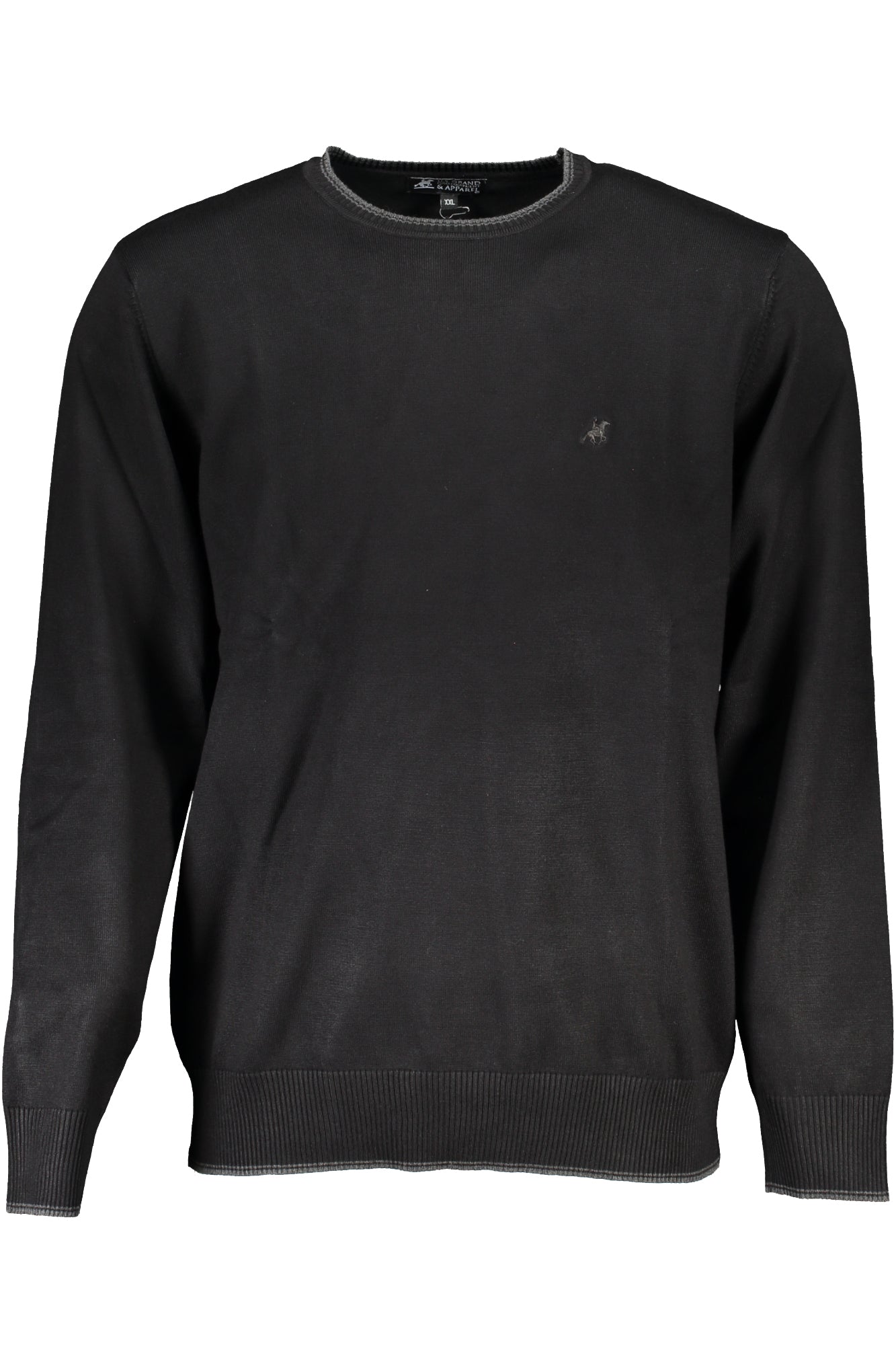 МЪЖКИ ЧЕРЕН ПУЛОВЕР US GRAND POLO-0