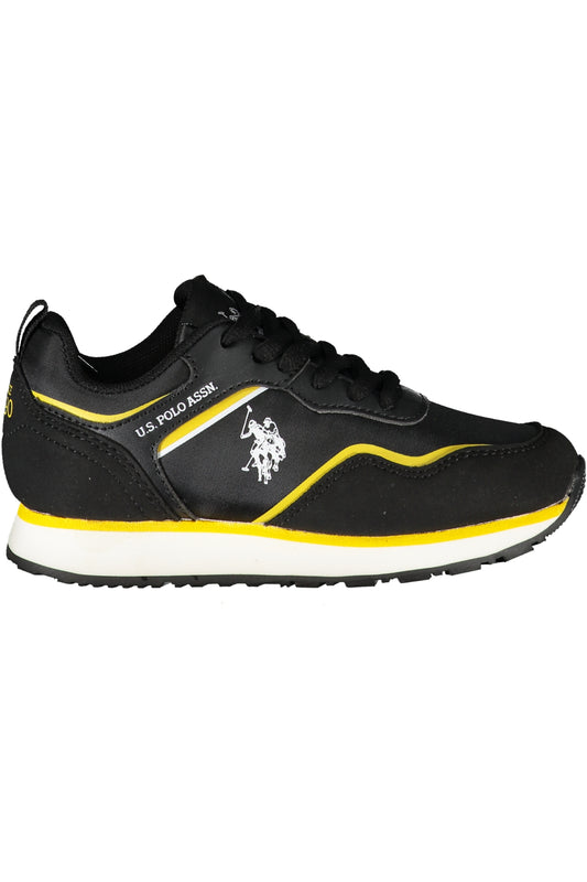 US POLO ASSN. ЧЕРНИ ДЕТСКИ СПОРТНИ ОБУВКИ-0