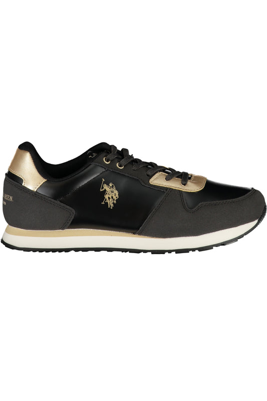 US POLO ASSN. ЧЕРНИ ДАМСКИ СПОРТНИ ОБУВКИ-0