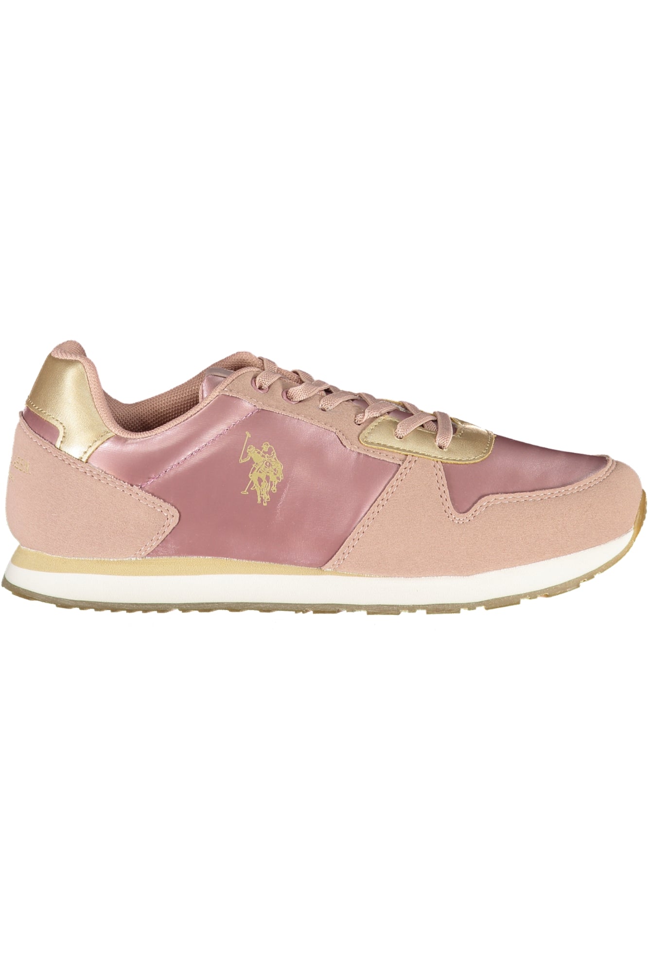 US POLO ASSN. РОЗОВИ ДАМСКИ СПОРТНИ ОБУВКИ-0