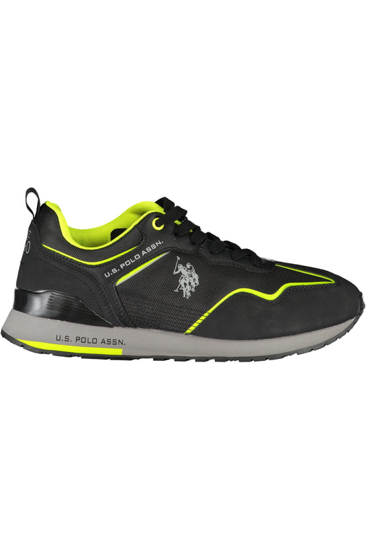 US POLO ASSN. ЧЕРНИ МЪЖКИ СПОРТНИ ОБУВКИ-0