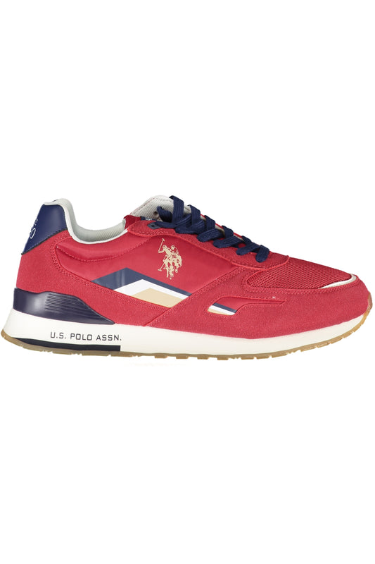 US POLO ASSN. ЧЕРВЕНИ МЪЖКИ СПОРТНИ ОБУВКИ-0