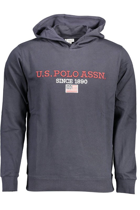 СУИТШЪР US POLO БЕЗ ЦИП СИН МЪЖКИ