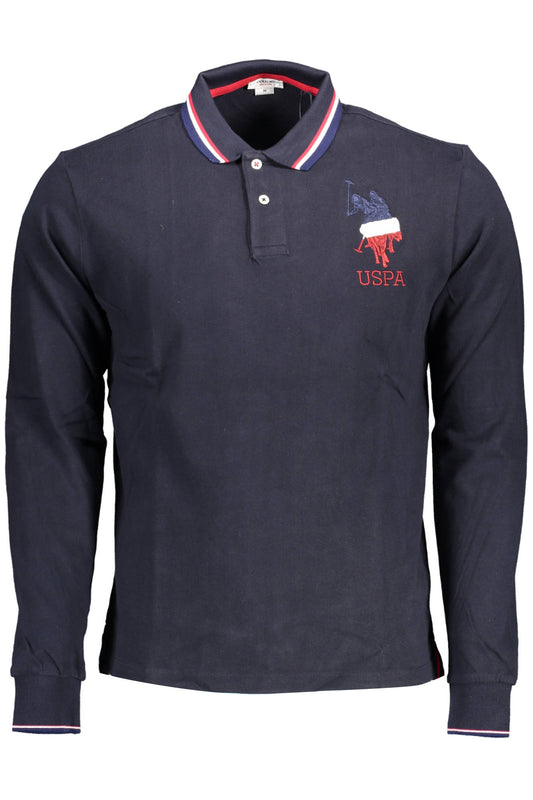 US POLO BLUE МЪЖКА ПОЛО ТЕНИЗА С ДЪЛЪГ РЪКАВ